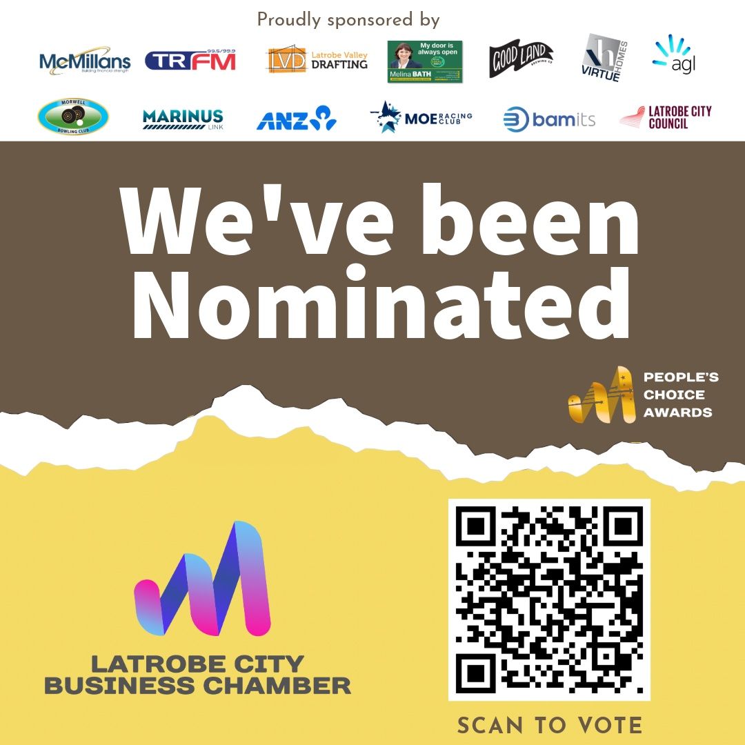 We’ve Been Nominated! Vote Iridium Electricians in the Latrobe City Business Chamber People’s Choice Awards 🏆
